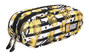 Opakowanie Piórnik saszetka dwukomorowa Złote Tropiki