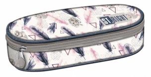 Opakowanie Piórnik saszetka usztywniona Piórka Boho