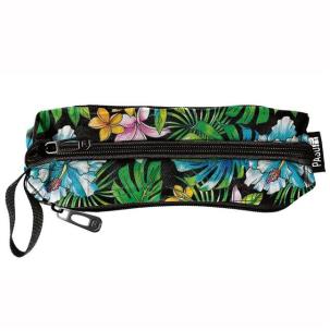 Opakowanie Piórnik trzykomorowy w kolorowe kwiaty