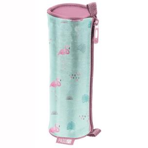Opakowanie Piórnik tuba flamingi