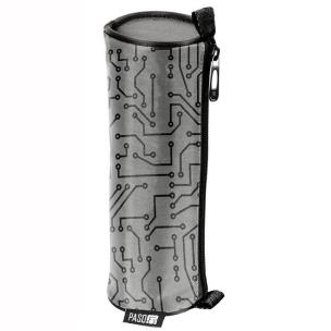 Opakowanie Piórnik tuba szaro-czarny