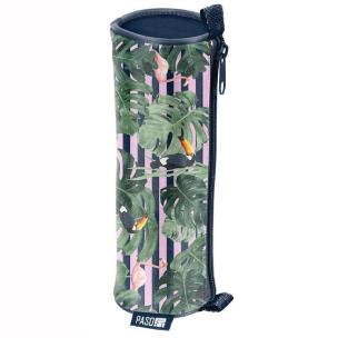 Opakowanie Piórnik tuba w kolorowe kwiaty