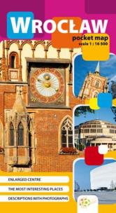 Okładka książki Plan kieszonkowy wersja angielska - Wrocław