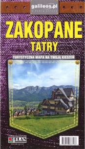 Okładka książki Plan kieszonkowy - Zakopane, Tatry