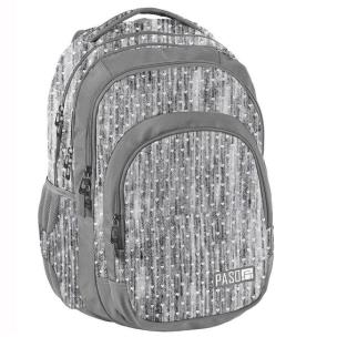 Opakowanie Plecak młodzieżowy szary w serca