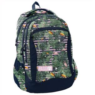 Opakowanie Plecak młodzieżowy w kolorowe kwiaty