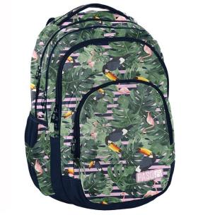 Opakowanie Plecak młodzieżowy w kolorowe kwiaty