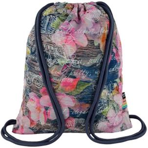 Opakowanie Plecak na sznurkach Flowers Pink stright SO-11