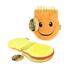 Opakowanie Pluszowy notatnik hamburger