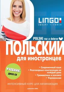 Okładka książki Polski raz a dobrze wersja rosyjska + CD MP3. Nowe wydanie