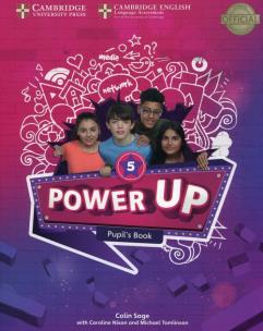 Power Up Level 5 Pupil's Book. Autor: Sage Colin, Nixon Caroline, Tomlinson Michael. Multiszop.pl Okładka książki Power Up Level 5 Pupil's Book