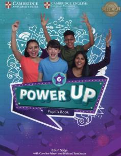 Power Up Level 6 Pupil's Book. Autor: Sage Colin, Nixon Caroline, Tomlinson Michael. Multiszop.pl Okładka książki Power Up Level 6 Pupil's Book