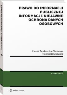 Okładka książki Prawo do informacji publicznej