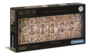 Opakowanie Puzzle 1000 Museum Collection Panorama Michelangelo The Sistine Chapel ceiling