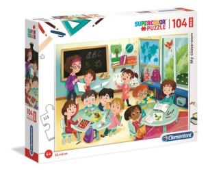 Opakowanie Puzzle 104 Maxi SuperColor My Classroom