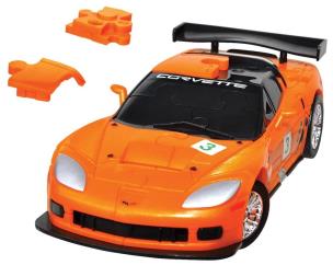 Opakowanie Puzzle 3D Cars - Corvette C6R - poziom 3/4 G3
