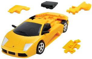 Opakowanie Puzzle 3D Cars - Lamborghini żółty - poziom 4/4 G3