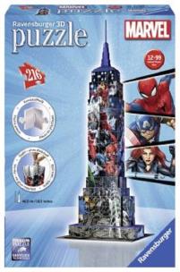 Opakowanie Puzzle 3D Empire State Marvel 216