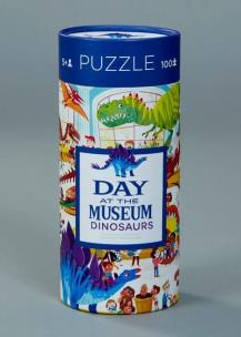 Opakowanie Puzzle 72 el. Dzień w muzeum - Dinozaury