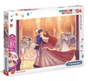 Opakowanie Puzzle Supercolor 104 z ozdobami The Grand Ball
