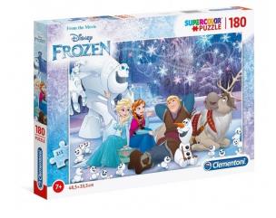 Opakowanie Puzzle Supercolor Kraina Lodu 180