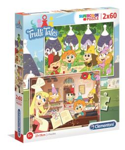 Opakowanie Puzzle Supercolor Trulli Tales 2x60