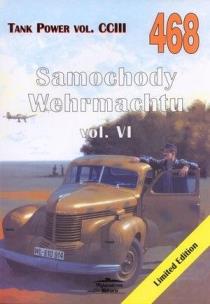 Okładka książki Samochody Wehrmachtu vol. VI Tank...vol. CCIII 468