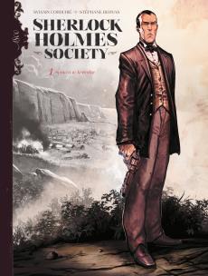 Sherlock Holmes Society Tom 1 Przygoda w Keelodge. Autor: Sylvain Cordurie. Multiszop.pl Okładka książki Sherlock Holmes Society Tom 1 Przygoda w Keelodge