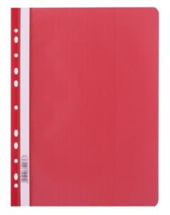 Opakowanie Skoroszyt A4 PP czerwony (25szt) D.RECT