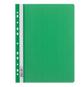 Opakowanie Skoroszyt A4 PP z perforacją zielony (25szt)D.RECT