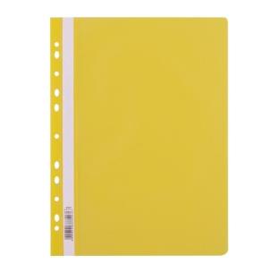Opakowanie Skoroszyt A4 PP z perforacją żółty (25szt) D.RECT