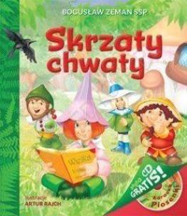 Okładka książki Skrzaty  chwaty + cd