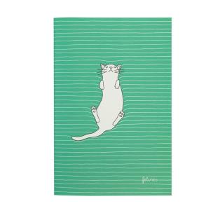 Opakowanie Średni Zeszyt - Feline Fine (Bold Green)