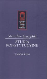 Okładka książki Studia konstytucyjne