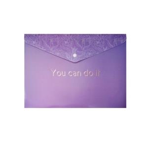Opakowanie Teczka A5 fioletowa You Can Do It