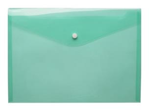 Opakowanie Teczka kopertowa A4 zielona D.RECT