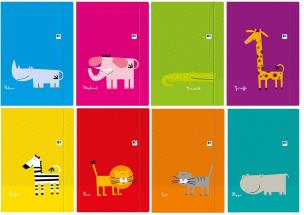 Opakowanie Teczka z gumką A4+ Black & Blue kids (10szt)