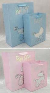 Opakowanie Torebka prezentowa M Baby girl boy