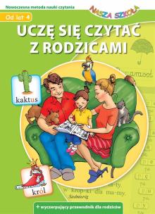 Okładka książki Uczę się czytać z rodzicami - Nasza Szkoła w.2012