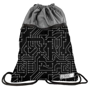 Opakowanie Worek na buty szaro-czarny