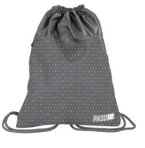 Opakowanie Worek na buty szary w kropki