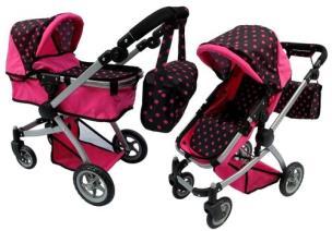 Opakowanie Wózek dla lalek Alice głęboki, spacerówka 2w1