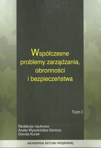 Opakowanie Współczesne problemy zarządzania obronności i bezpieczeństwa Tom 2