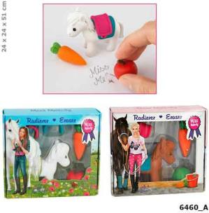 Opakowanie ZESTAW GUMEK DO ŚCIERANIA KONIKI MISS MELODY 6460A