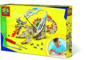 Opakowanie Zestaw konstrukcyjny - drewniany smok