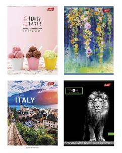 Opakowanie Zeszyt A4 96k linia jednoskładkowy (laminowany, mix)