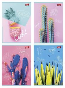 Opakowanie Zeszyt A4/60K kratka Cacti (10szt)