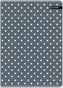 Opakowanie Zeszyt A5 80 kartek w kratkę Kropki/Basic 5 sztuk zgrzewka