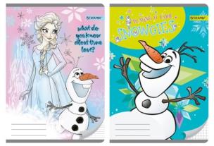 Opakowanie Zeszyt A5 w kratkę 16 kartek Kraina Lodu 10 sztuk