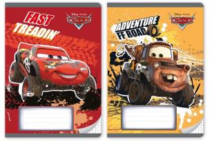 Opakowanie Zeszyt A5 w kratkę 32 kartki Auta 10 sztuk